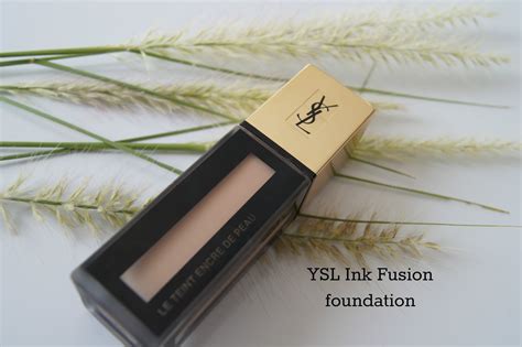 ysl fusion ink foundation review oily skin